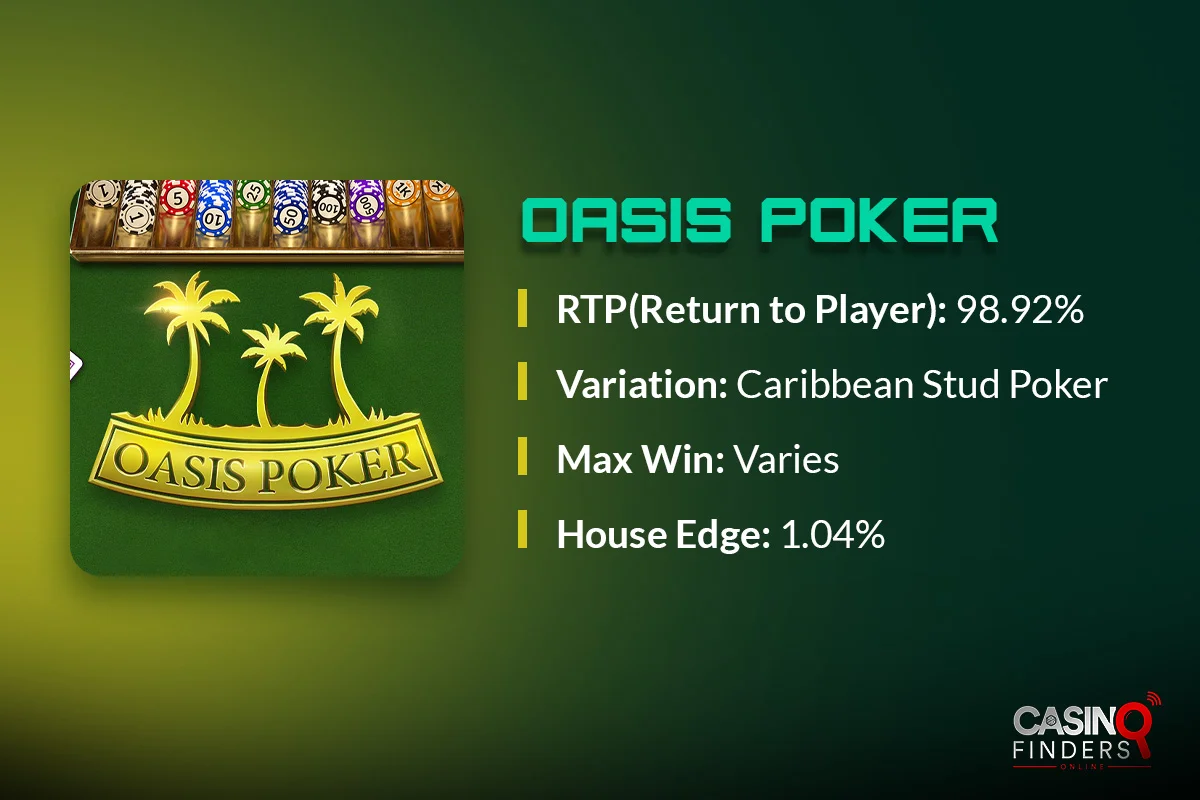 oasis poker