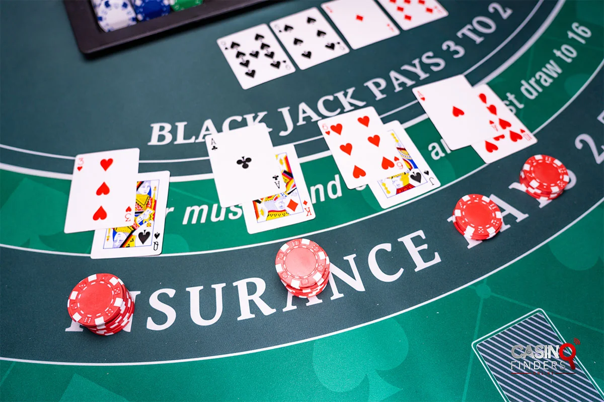 Blackjack Insurance WIN/LOSE Scenarios