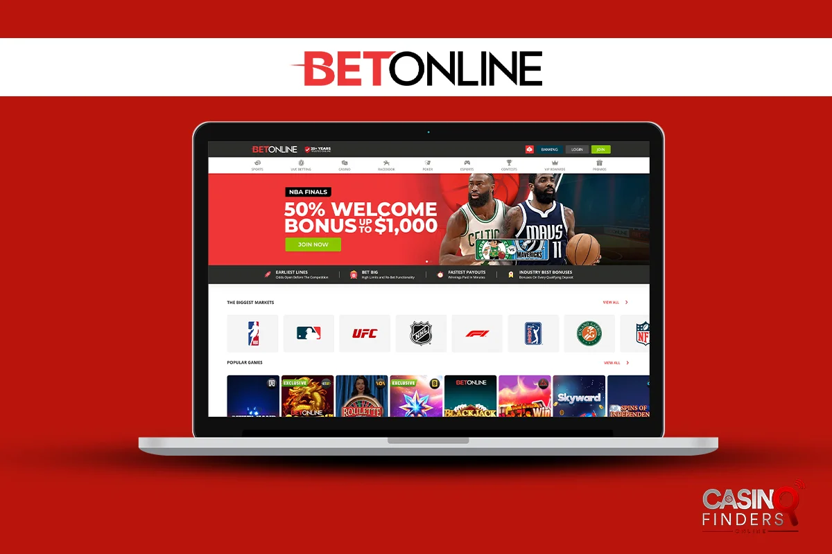 BetOnline: Best Overall US Sportsbook