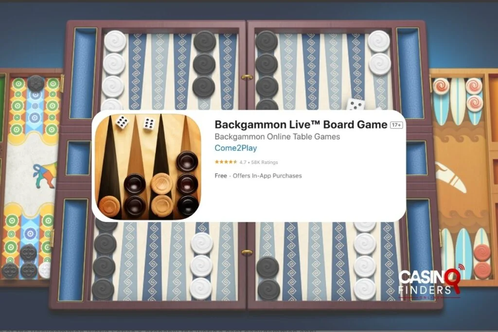 Backgammon Liveâ„¢ Board Game: 4.7 App Store Rating