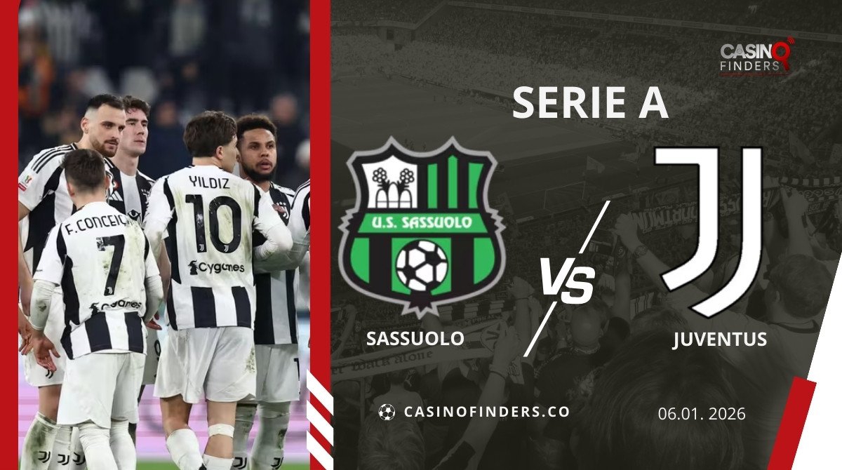 Sassuolo vs Juventus Prediction, Betting Odds & Free Picks | 06 JAN 2026