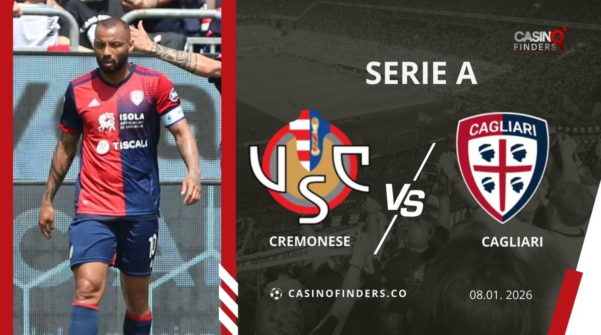 Cremonese vs Cagliari Predictions, Betting Odds & Free Picks | 08 JAN 2026