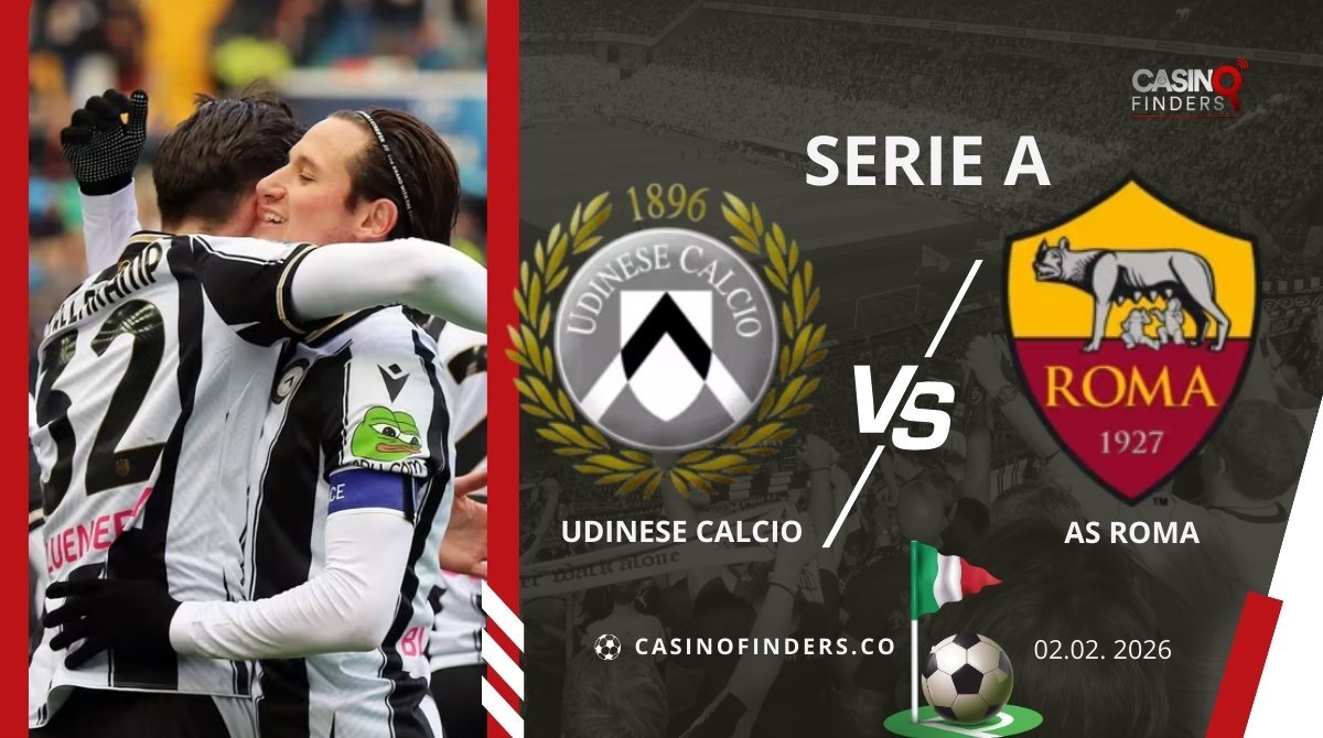 Udinese vs Roma Predictions, Betting Odds & Free Picks | 02 Feb 2026