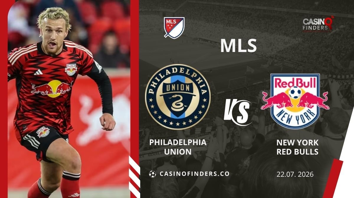 Philadelphia Union vs New York Red Bulls Prediction, Betting Tips & Odds | Jul 22 2026