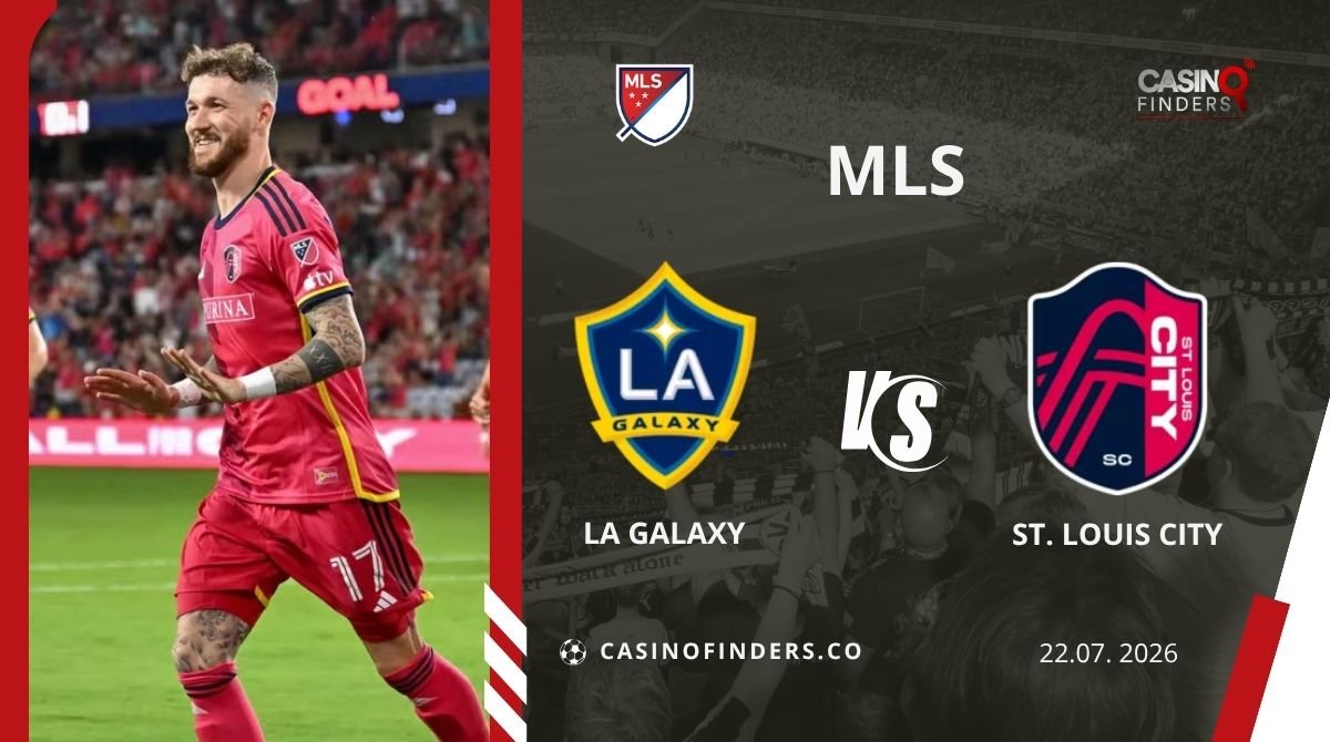 LA Galaxy vs St. Louis City SC Prediction, Betting Tips & Odds | Jul 22 2026