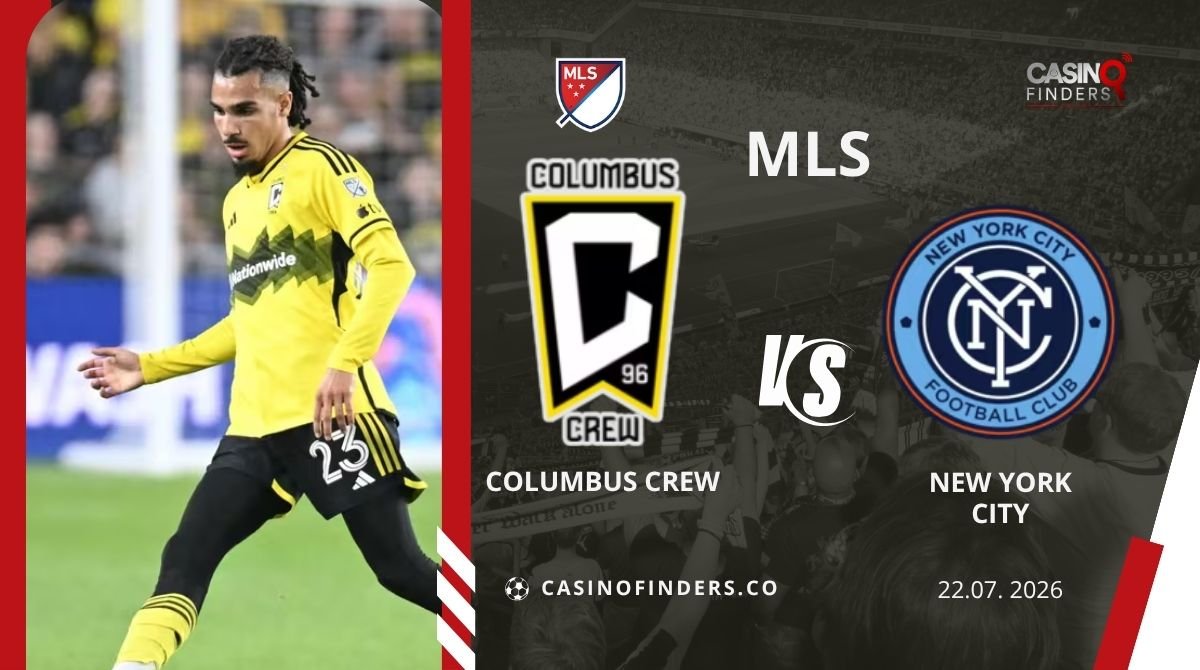 Columbus Crew vs New York City Prediction, Betting Tips & Odds | Jul 22 2026
