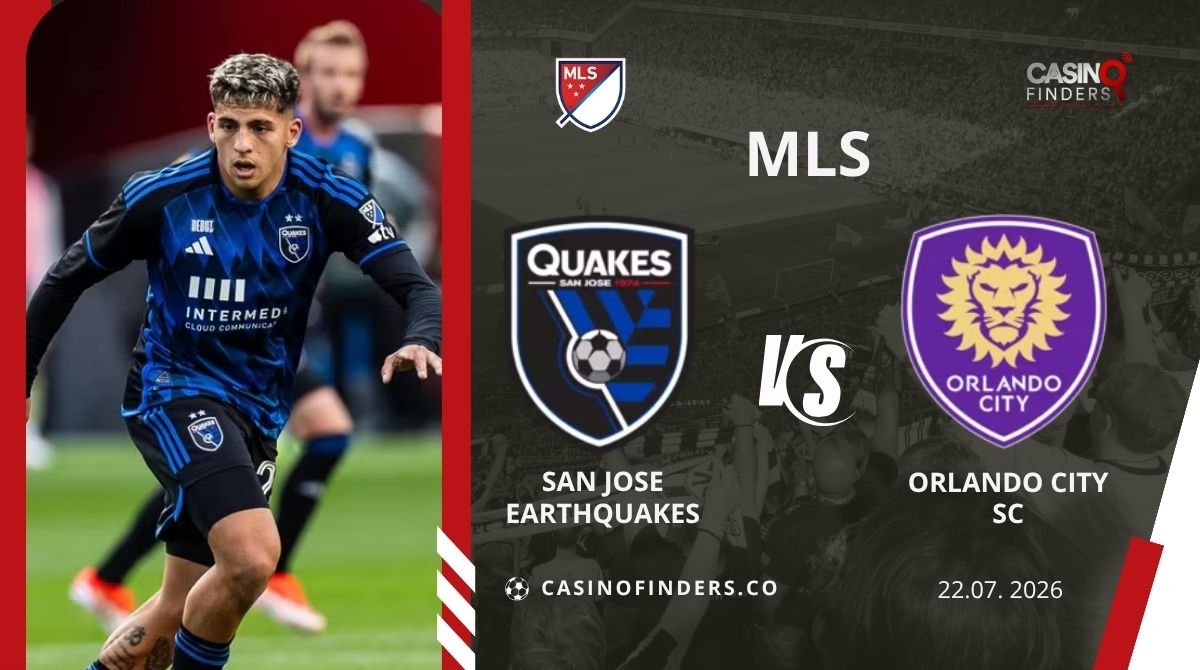 San Jose Earthquakes vs Orlando City Prediction, Betting Tips & Odds | Jul 22 2026
